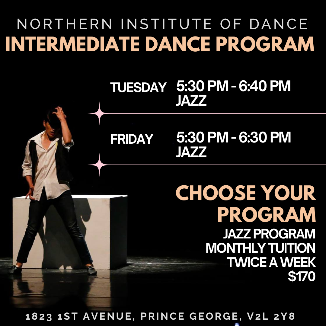 Intermediate Dance Program (ages 8+)