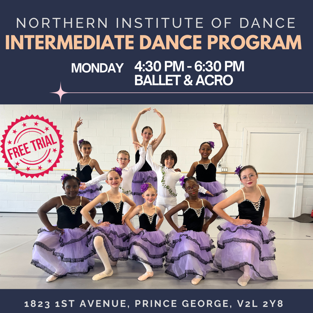 Intermediate Dance Program (ages 8+)