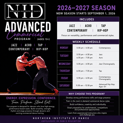 Advanced Dance Program 12+