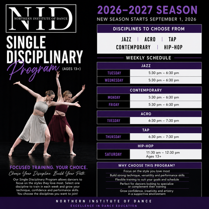 Advanced Dance Program 12+