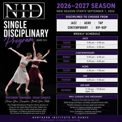 Advanced Dance Program 12+