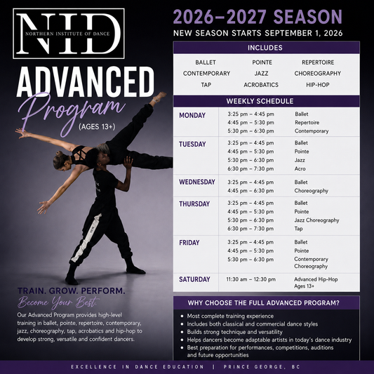 Advanced Dance Program 12+