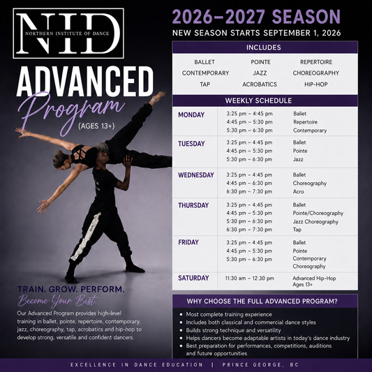 Advanced Dance Program 12+