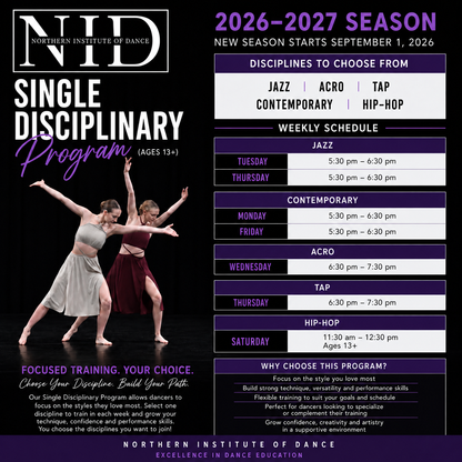 Advanced Dance Program 12+