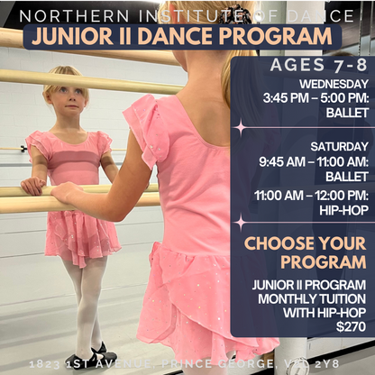 Junior II Dance Program (Ages 7 and 8)