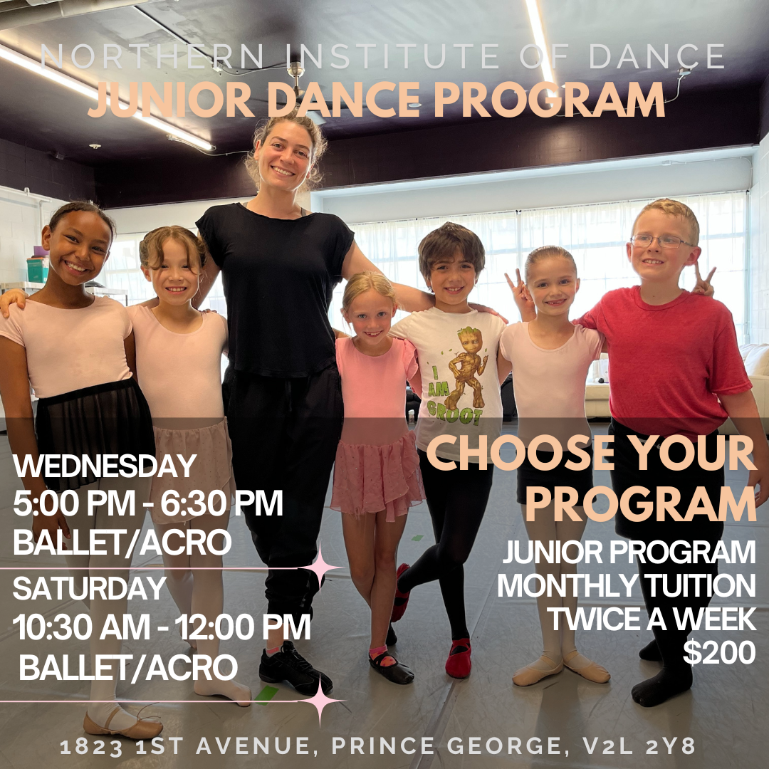 Junior I Dance Program (Ages 5 - 7)