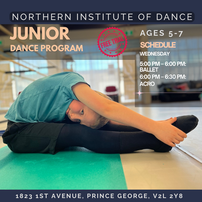 Junior I Dance Program (Ages 5 - 7)