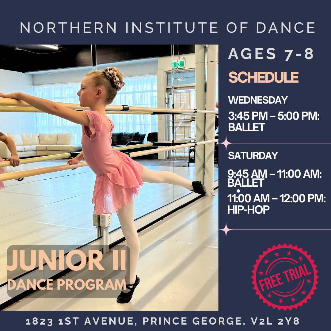 Junior II Dance Program (Ages 7 and 8)